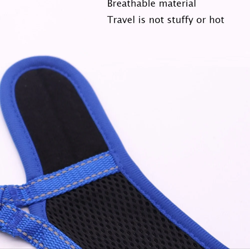 Dog muzzle blue and black LG 18 24cm XL 24 28cm